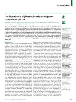 The determinants of planetary health: An Indigenous consensus perspective
